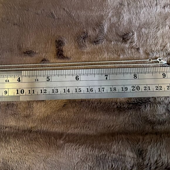 3D Heart Dichroic Glass Pendant • Black Silver Gold • 925 Italian Chain - Picture 7 of 11